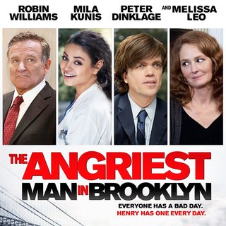 Poster of Lionsgate Films' The Angriest Man in Brooklyn (2014)