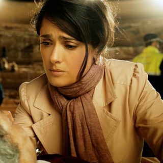 Salma Hayek stars as Luisa in IFC Midnight's As Luck Would Have It (2013)