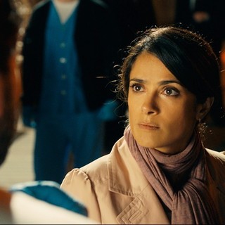 Salma Hayek stars as Luisa in IFC Midnight's As Luck Would Have It (2013)