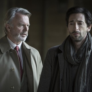 Sam Neill stars as Duncan Stewart and Adrien Brody stars as Peter Bower in Saban Films' Backtrack (2016)