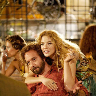 Paul Giamatti stars as Barney Panofsky and Rachelle Lefevre stars as Clara in Serendipity Point Fillms' Barney's Version (2010)