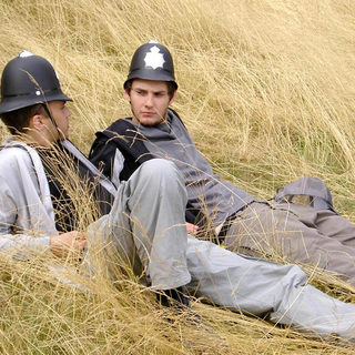 Andrei Chadov stars as Spiker and Ben Barnes stars as Cobakka in Altadena Films' Bigga Than Ben (2008)