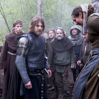 Sean Bean stars as Ulric and Eddie Redmayne stars as Osmund in Magnet Releasing's Black Death (2011)