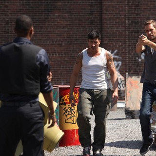 David Belle stars as Lino and Paul Walker stars as Damien in Relativity Media's Brick Mansions (2014)