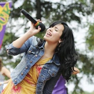 Demi Lovato stars as Mitchie Torres in Disney Channel's Camp Rock 2: The Final Jam (2010)