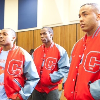 Orlando Valentino, Aundre Dean, Mack White III in Sweet Chariot Productions' Carter High (2015)