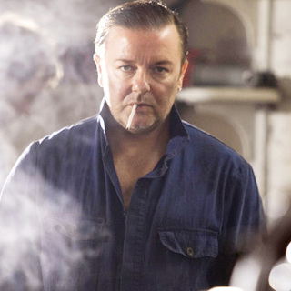 Ricky Gervais stars as Len Taylor in Sony Pictures Releasing's Cemetery Junction (2010)