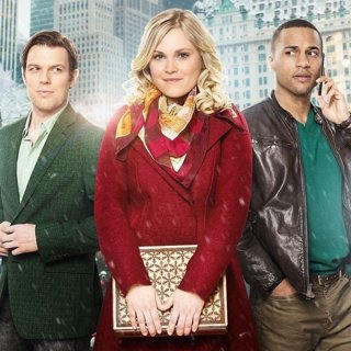 Jake Lacy, Eliza Taylor and Michael Xavier in Netflix's Christmas Inheritance (2017)