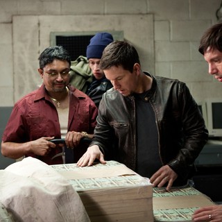 Mark Wahlberg stars as Chris Farraday and Lukas Haas stars as Danny Raymer in Universal Pictures' Contraband (2012)