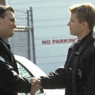 Matt Dillon and Ryan Phillippe in Lions Gate Films' CRASH (2005)
