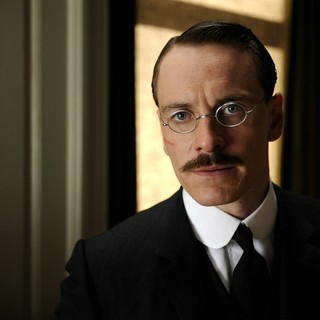 Michael Fassbender stars as Carl Jung in Sony Pictures Classics' A Dangerous Method (2011)