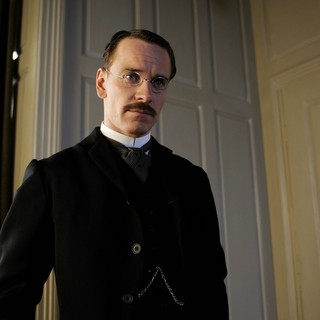 Michael Fassbender stars as Carl Jung in Sony Pictures Classics' A Dangerous Method (2011)