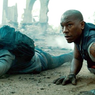 Shia LaBeouf stars as Sam Witwicky and Tyrese Gibson stars as Robert Epps in DreamWorks SKG's Transformers: Dark of the Moon (2011)