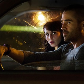Noomi Rapace stars as Beatrice and Colin Farrell stars as Victor in FilmDistrict's Dead Man Down (2013)