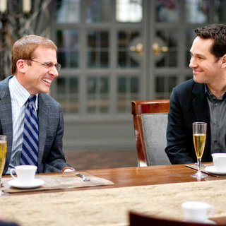 Steve Carell stars as Barry and Paul Rudd stars as Tim Conrad in Paramount Pictures' Dinner for Schmucks (2010)