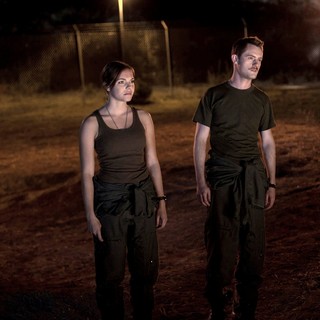 Eloise Mumford stars as Sue Lawson and Matt O'Leary stars as Jack Bowles in Phase 4 Films' Drones (2014)