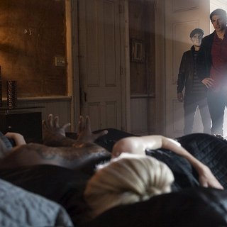 Brandon Routh stars as Dylan Dog and Sam Huntington stars as Marcus in Freestyle Releasing's Dead of Night (2011)