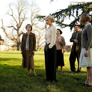 Ben Barnes, Kristin Scott Thomas, Jessica Biel and Colin Firth in Ealing Studios' Easy Virtue (2009)