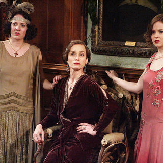 Katherine Parkinson, Kristin Scott Thomas and Kimberley Nixon in Ealing Studios' Easy Virtue (2009)