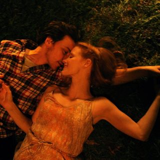 James McAvoy stars as Conor Ludlow and Jessica Chastain stars as Eleanor Rigby in The Weinstein Company's The Disappearance of Eleanor Rigby (2014)