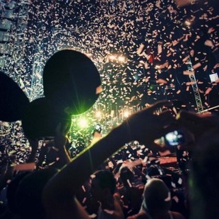A scene from National CineMedia Fathom's Electric Daisy Carnival Experience (2011). Photo credit by Cesar S. Alvarado.
