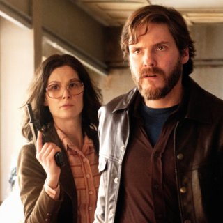 Rosamund Pike stars as Brigitte Kuhlmann and Daniel Bruhl stars as Wilfried Bose in Focus Features' 7 Days in Entebbe (2018)