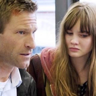 Aaron Eckhart stars as Ben Logan and Liana Liberato stars as Amy in Radius-TWC's Erased (2013)