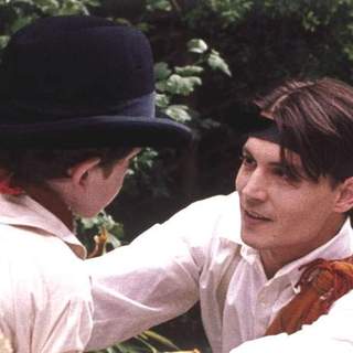 Johnny Depp as Sir James Matthew Barrie in Miramax Films' Finding Neverland (2004)