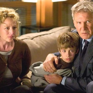Virginia Madsen, Harrison Ford and Jimmy Bennett in Warner Bros.' Firewall (2006)
