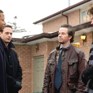 Terrence Howard, Josh Charles, Mark Wahlberg and Garrett Hedlund in Paramount Pictures' Four Brothers (2005)