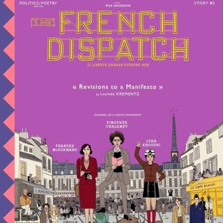 Poster of The French Dispatch (2021)