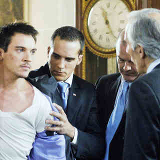 Jonathan Rhys-Meyers stars as James Reece/Richard Stevens in Lionsgate Films' From Paris with Love (2010). Photo credit by Susie Allnutt.