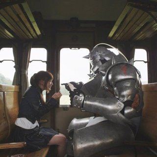 Tsubasa Honda (Winry Rockbell) and Alphonse Elric in Warner Bros. Pictures' Fullmetal Alchemist (2017)