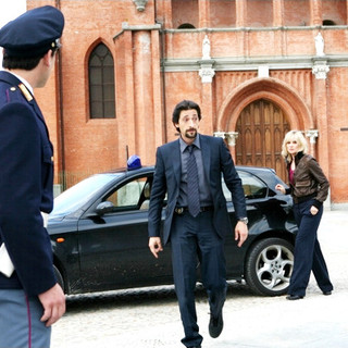 Adrien Brody stars as Inspector Enzo Avolfi and Emmanuelle Seigner stars as Linda in Maya Entertainment's Giallo (2009)
