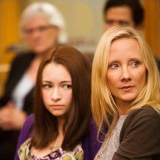 Jodelle Ferland stars as Haley and Anne Heche stars as Melissa in Lifetime's Girl Fight (2011)