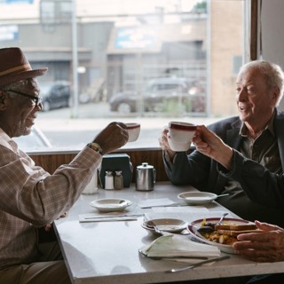 Morgan Freeman, Michael Caine and Alan Arkin in Warner Bros. Pictures' Going in Style (2017)