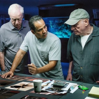 Morgan Freeman, Michael Caine, John Ortiz and Alan Arkin in Warner Bros. Pictures' Going in Style (2017)