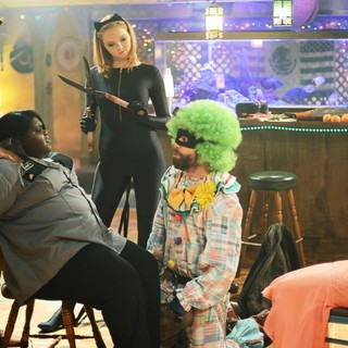 Gabourey Sidibe, Lily Cole and James Roday in Shout! Factory's Gravy (2015)