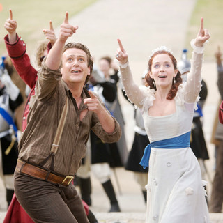 Jason Segel stars as Horatio and Emily Blunt stars as Princess Mary  in 20th Century Fox's Gulliver's Travels (2010)
