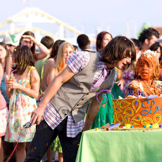 Mitchel Musso stars as Oliver Oken / Mike Standley III and Moises Arias stars as Rico in Walt Disney Pictures' Hannah Montana: The Movie (2009). Photo credit by Sam Emerson.