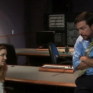 Abby Elliot stars as Monica  and Ed Helms stars as Barry in Millennium Entertainment's High Road (2012)