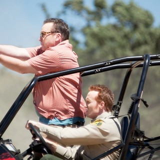 Tom Arnold and Jess Rowland stars as Terry in Open Road Films' Hit and Run (2012)