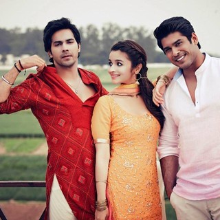Varun Dhawan, Alia Bhatt and Sidharth Shukla in Reliance Big Pictures' Humpty Sharma Ki Dulhania (2014)