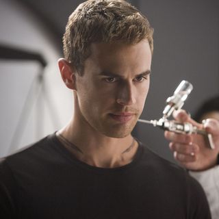 Theo James stars as Four in Summit Entertainment's The Divergent Series: Insurgent (2015)