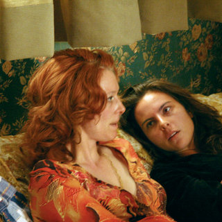 Tilda Swinton stars as Julia and Kate del Castillo stars as Elena in Studio Canal's Julia (2008)