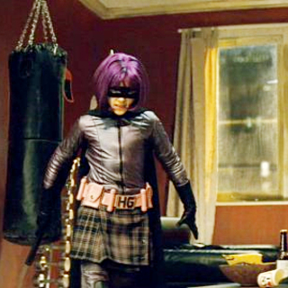 Chloe Moretz stars as Hit Girl/Mindy Macready in Lionsgate Films' Kick-Ass (2010)
