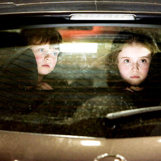 Chandler Canterbury stars as Caleb and Lara Robinson stars as Lucinda / Abby in Summit Entertainment's Knowing (2009). Photo credit by Vince Valitutti.