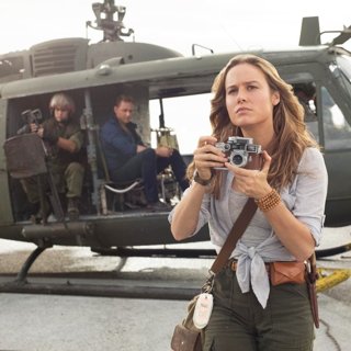 Tom Hiddleston stars as James Conrad and Brie Larson stars as Mason Weaver in Warner Bros. Pictures' Kong: Skull Island (2017)