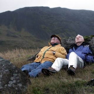 Earl Lynn Nelson stars as Mitch and Paul Eenhoorn stars as Colin in Sony Pictures Classics' Land Ho! (2014)