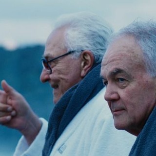 Earl Lynn Nelson stars as Mitch and Paul Eenhoorn stars as Colin in Sony Pictures Classics' Land Ho! (2014)